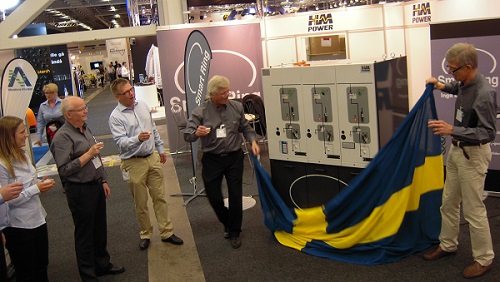 華麗登場——HMpower開關(guān)柜在國外參展 華麗登場——HMpower開關(guān)柜在國外參展