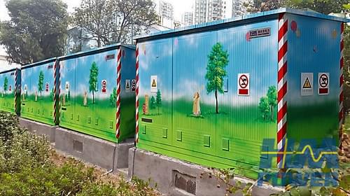 手繪景觀式環網箱|赫茲曼電力 手繪景觀式環網箱|赫茲曼電力