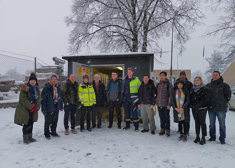 赫茲曼中國團隊歐洲行，瑞典研發中心跨國交流學習