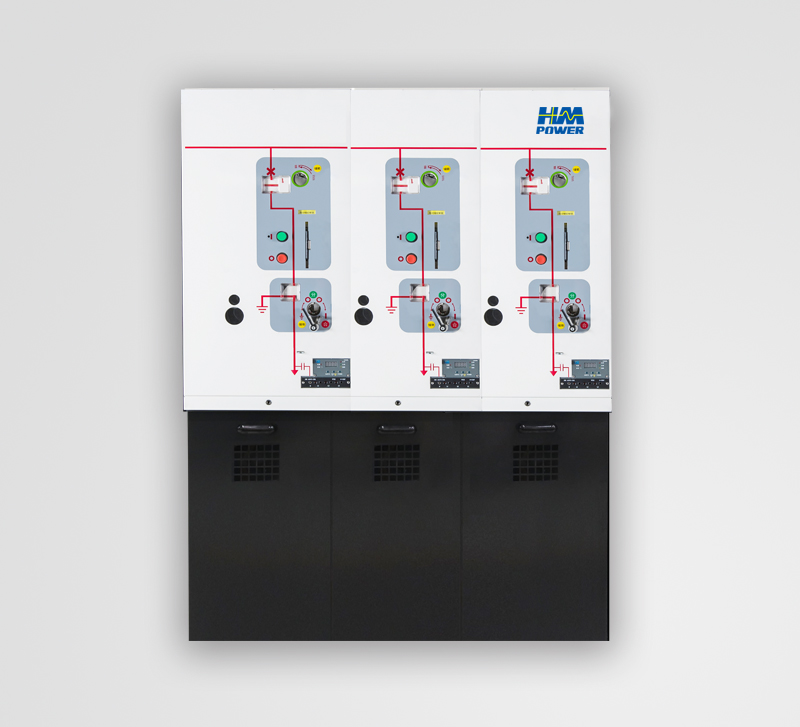 10kV常壓密封空氣絕緣開關柜/環網柜（三回路）